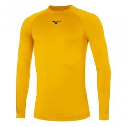 Mizuno Maglia Termica Intima Core Manica Lunga Giallo/Blu